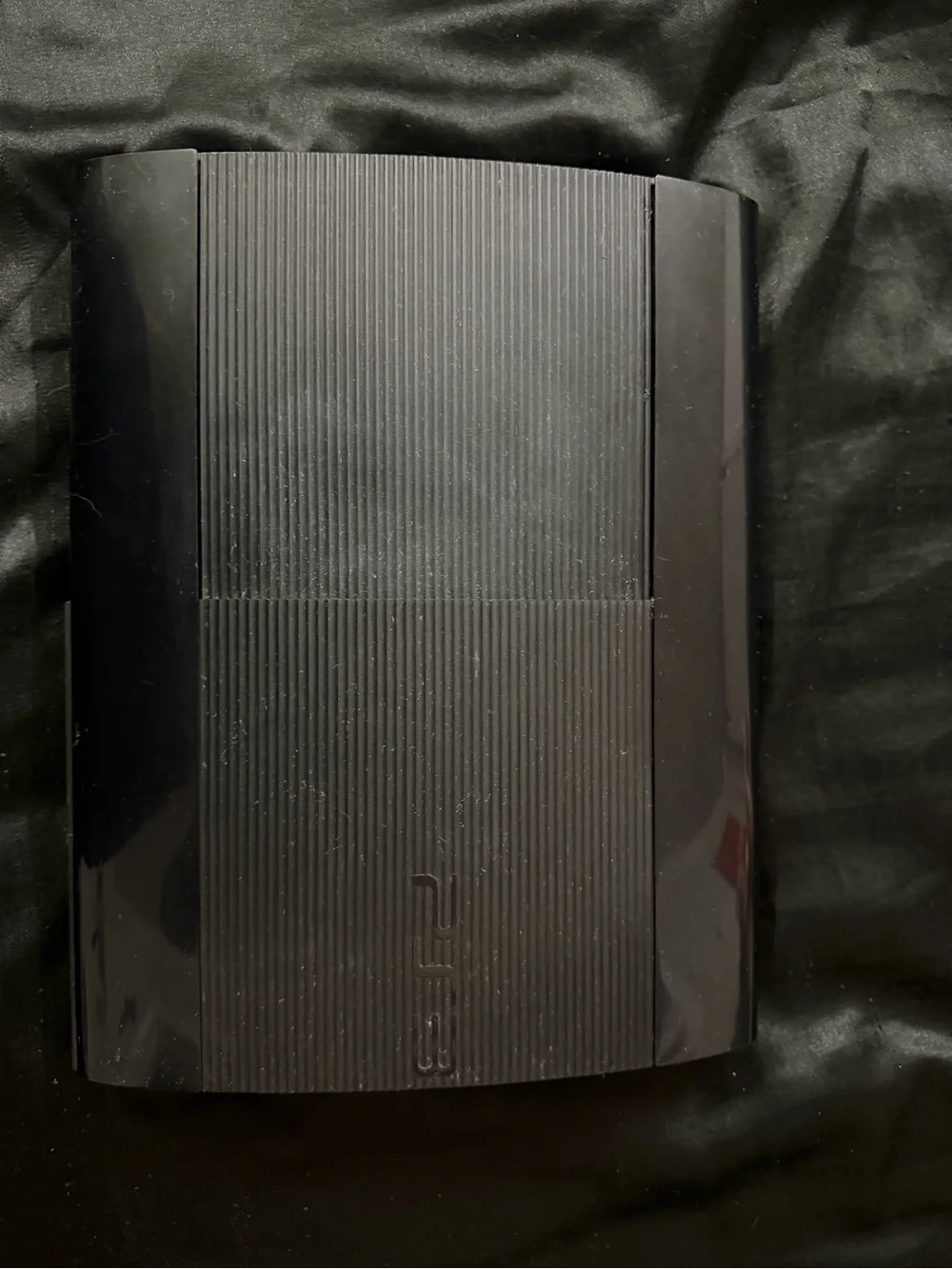 PS3 with headset and controller